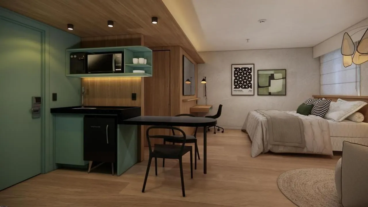 Apartment Cyclinn Vila Olimpia Berrini Sao Paulo